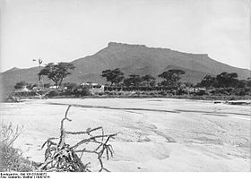 Столовая гора Этжо (фото 1906 года)